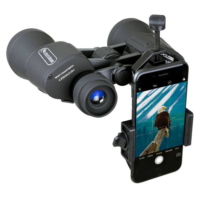 Celestron Nature DX 8x42 Binocular with Basic Smartphone Adapter - Black