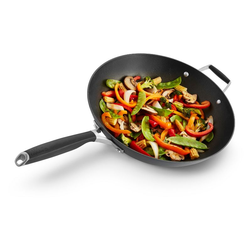 Select by Calphalon 12" Hard-Anodized Non-Stick Stir Fry Pan
