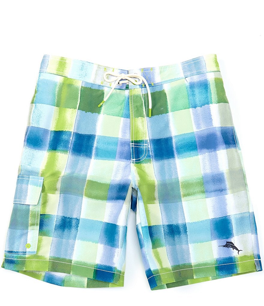 Tommy Bahama Baja Harbor Cove 9#double; Inseam Board Shorts