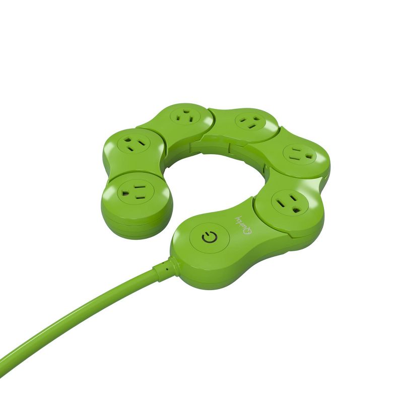 Quirky Pivot Power Surge Protector Surge Protector Green