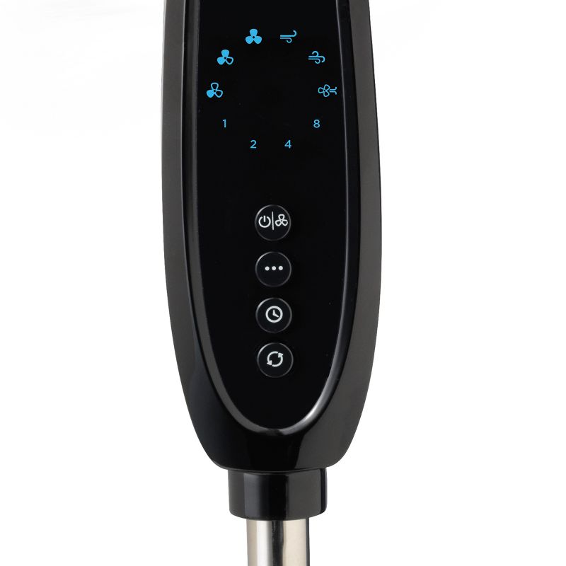 Honeywell Oscillating Stand Fan with Double Blades Black