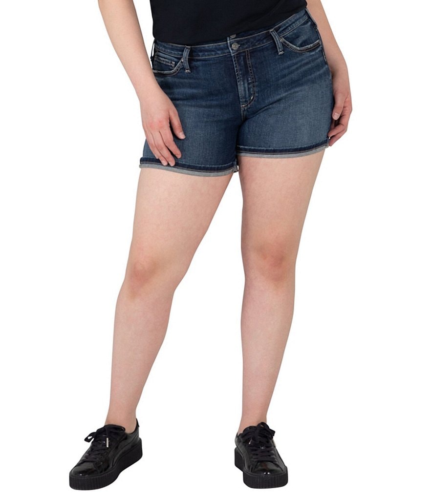 Code Bleu Plus Size Chelsea Bermuda Shorts
