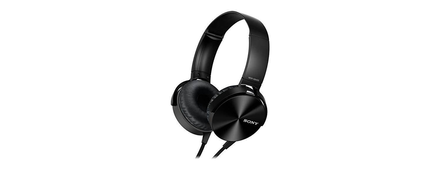 Sony MDR-XB450AP Extra Bass Headphone - Black (International Version U.S. Warranty May not Apply)