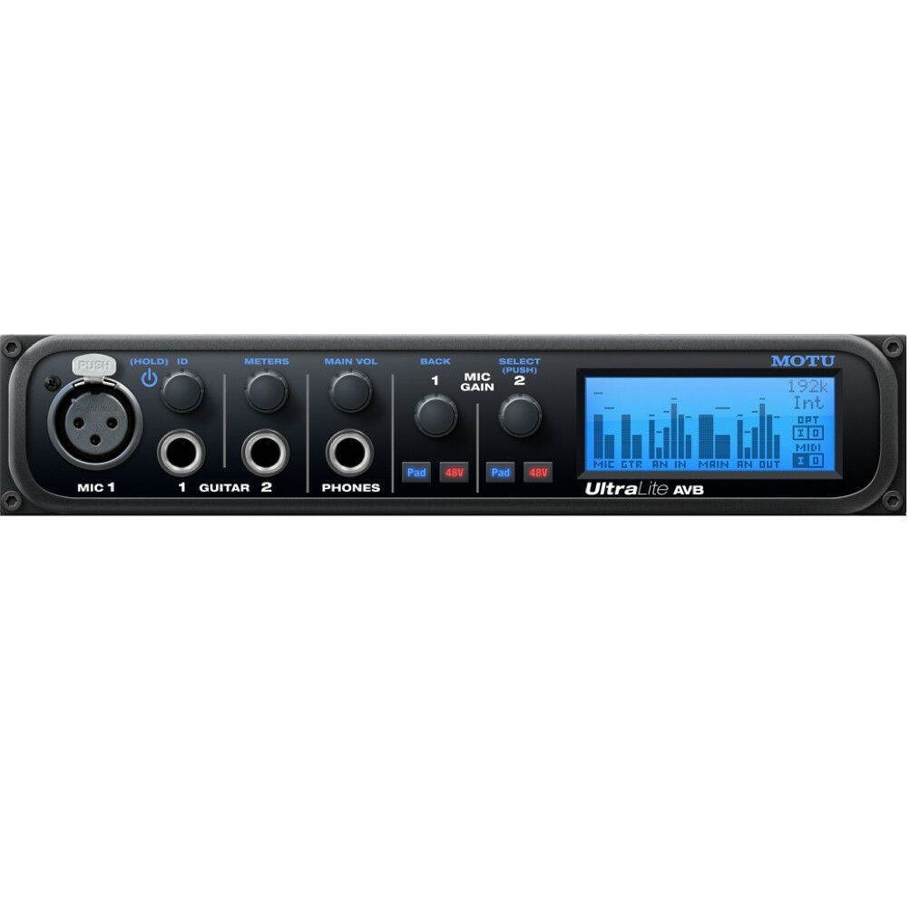MOTU UltraLite AVB USB Audio Interface UPC 839128005983