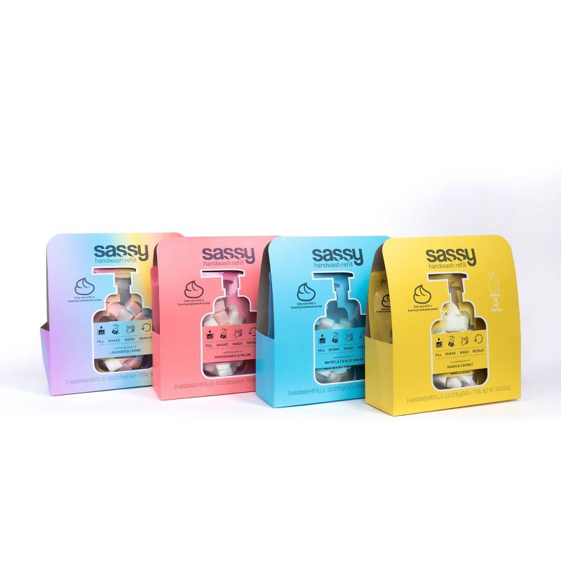 Sassy Foaming Hand Soap Refill - Mango Coconut - 1.5oz