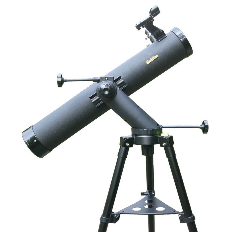 Cassini Galileo G-80080TR 800mm X 80mm Tracker Series Reflector Telescope - Black