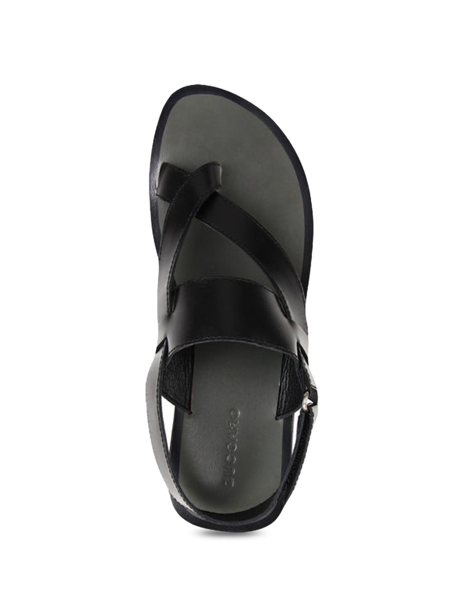 Zuccaro by Regal Black Back Strap Sandals