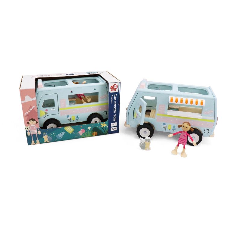 Leo & Friends Wooden Ice Cream Van