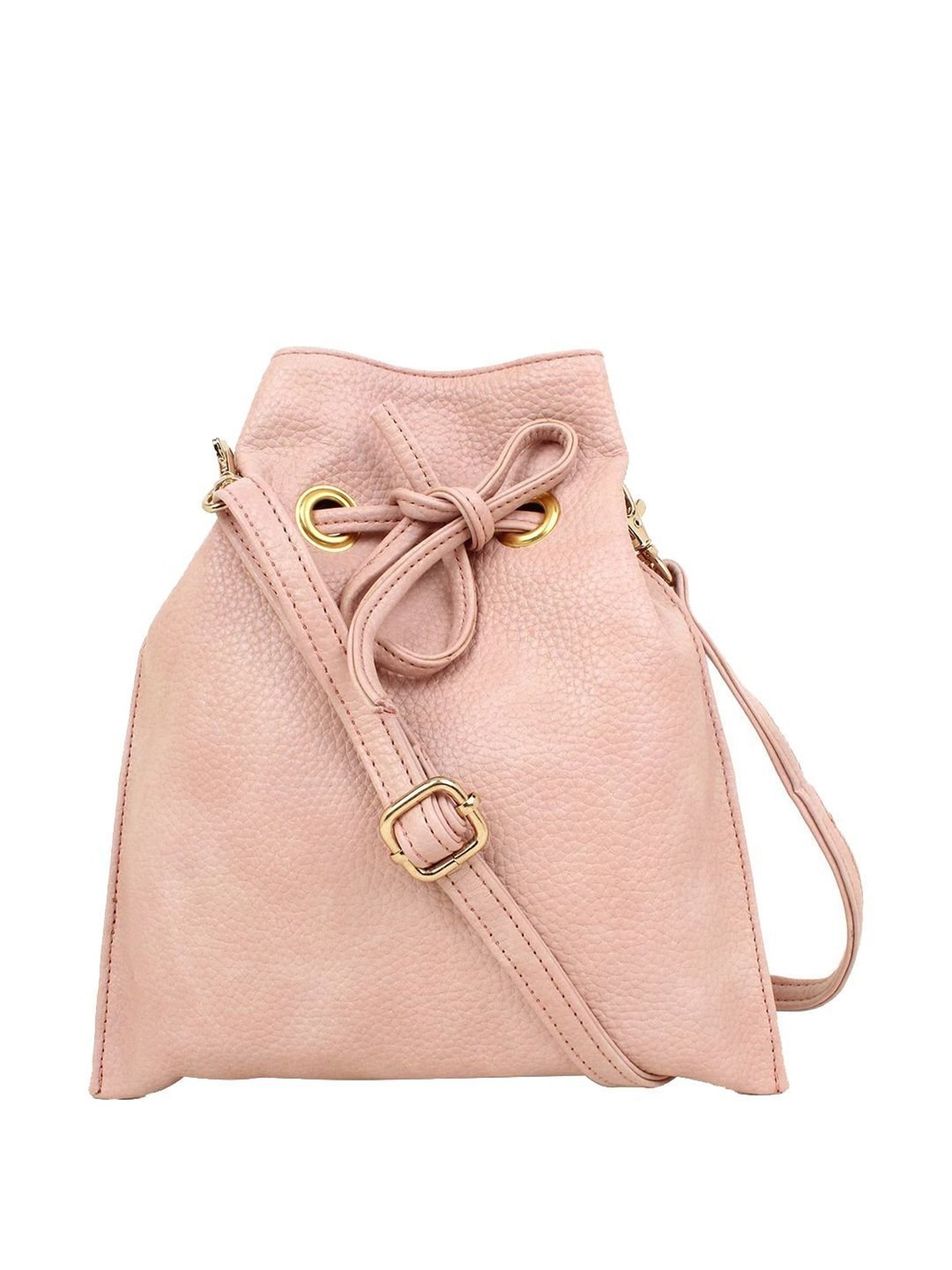 Spice Art Pink Solid Potli