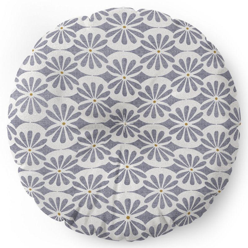 Heather Dutton Solstice Provence Round Floor Pillow - Deny Desings