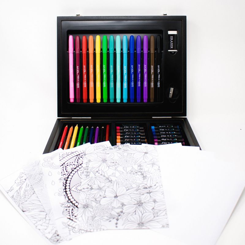 Art 101 Color Your Own Wood Art Set