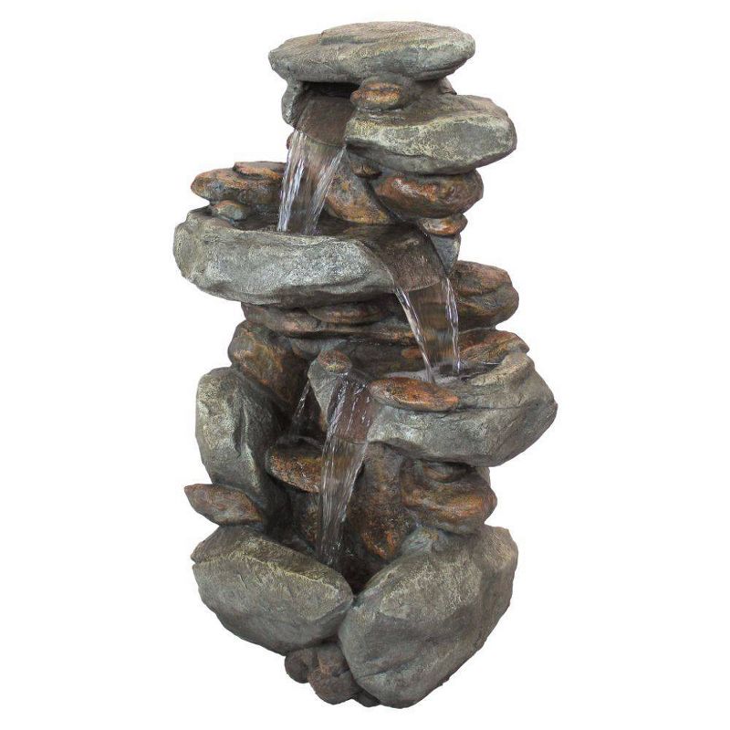 Cathedral Rocks Cascading Fountain - Acorn Hollow