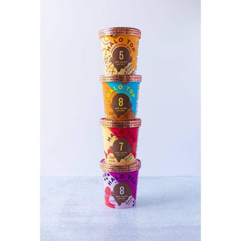 Halo Top Keto Peanut Butter Chocolate Frozen Dessert - 16oz