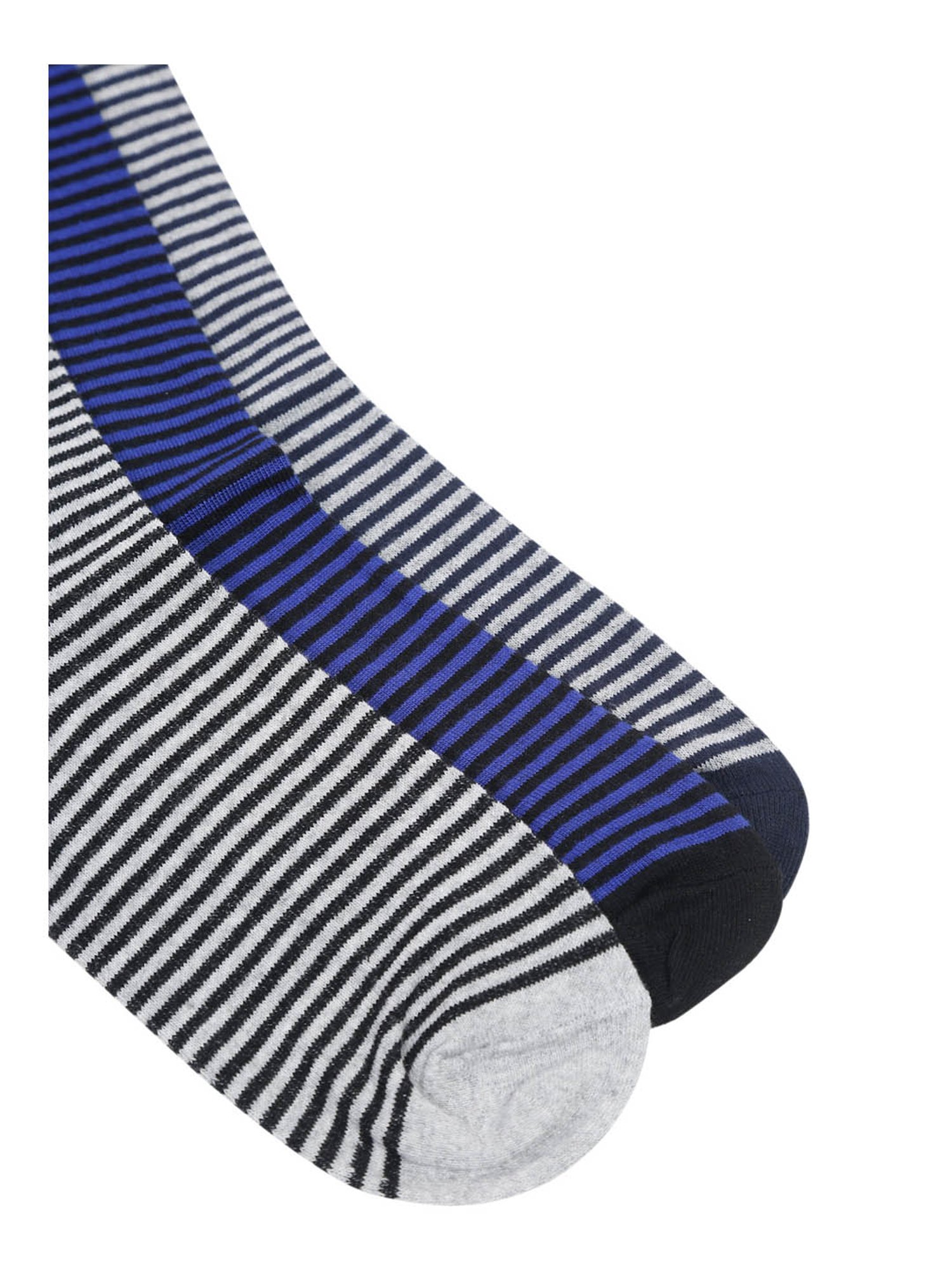 Cantabil Multicolor Striped Socks - Pack of 3