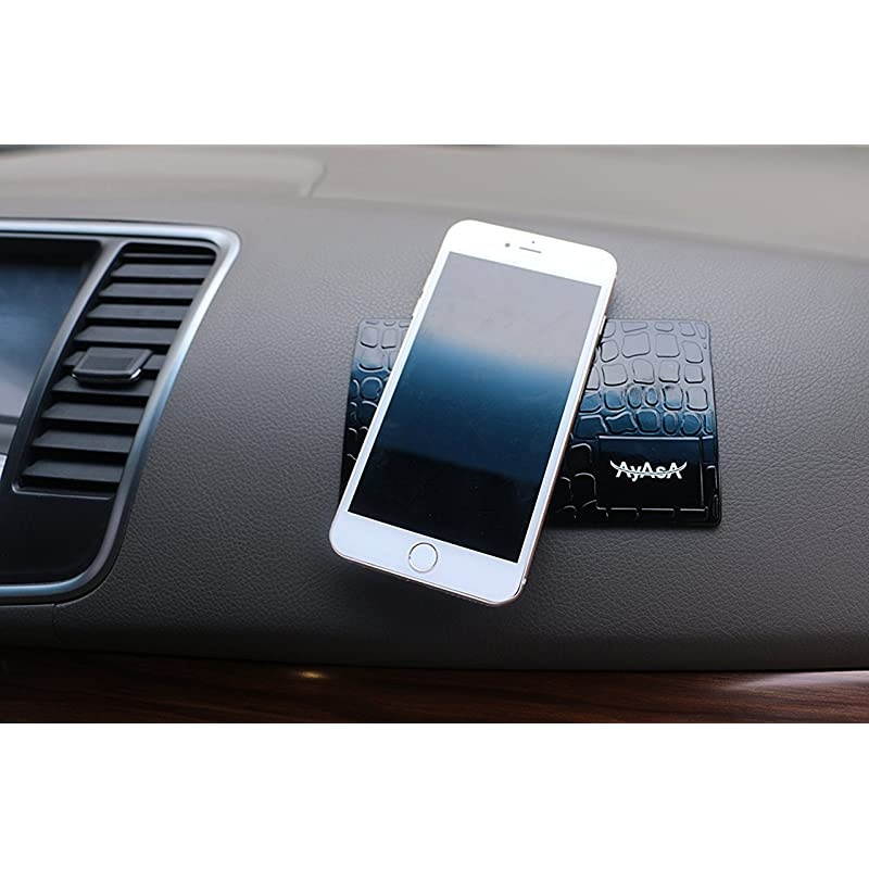 Sticky Pad Dash Mat Cell Phone Holder Holds Cell Phones Radar Detector GPS The Latest Sticky Mat Car Pad The Best Car Phone Accessories Dashboard Mat