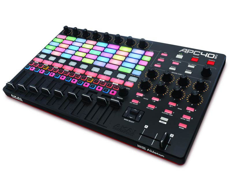 AKAI APC40 mkII
Ableton Live Performance Controller