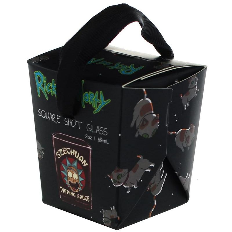 Just Funky Rick and Morty Szechuan Dipping Sauce Shot Glass