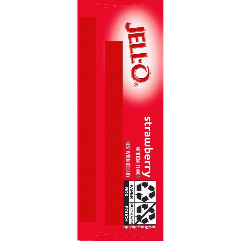 JELL-O Gelatin Strawberry - 6oz