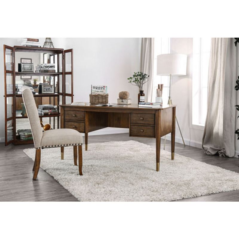 Tapia Writing Desk Oak - HOMES: Inside + Out
