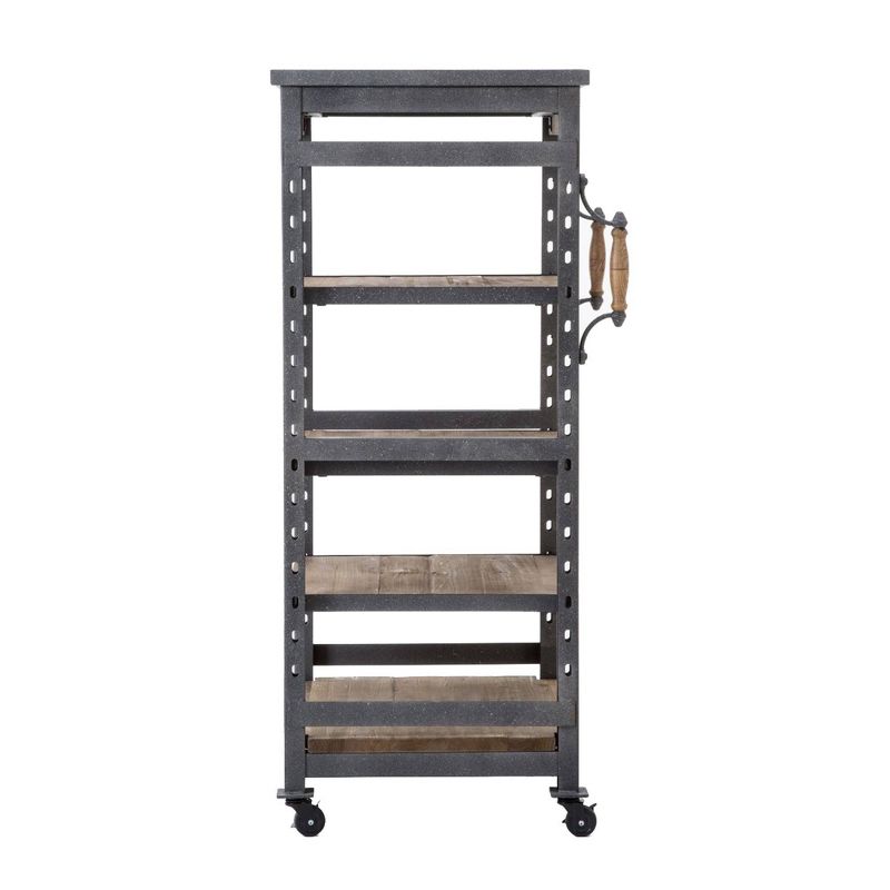 Furinno Turn-N-Tube 4 Tier Multipurpose Open Wood Display Shelf and Bookcase for Living Room, Dining Room, Bedroom, and Office Spaces, Espresso Black