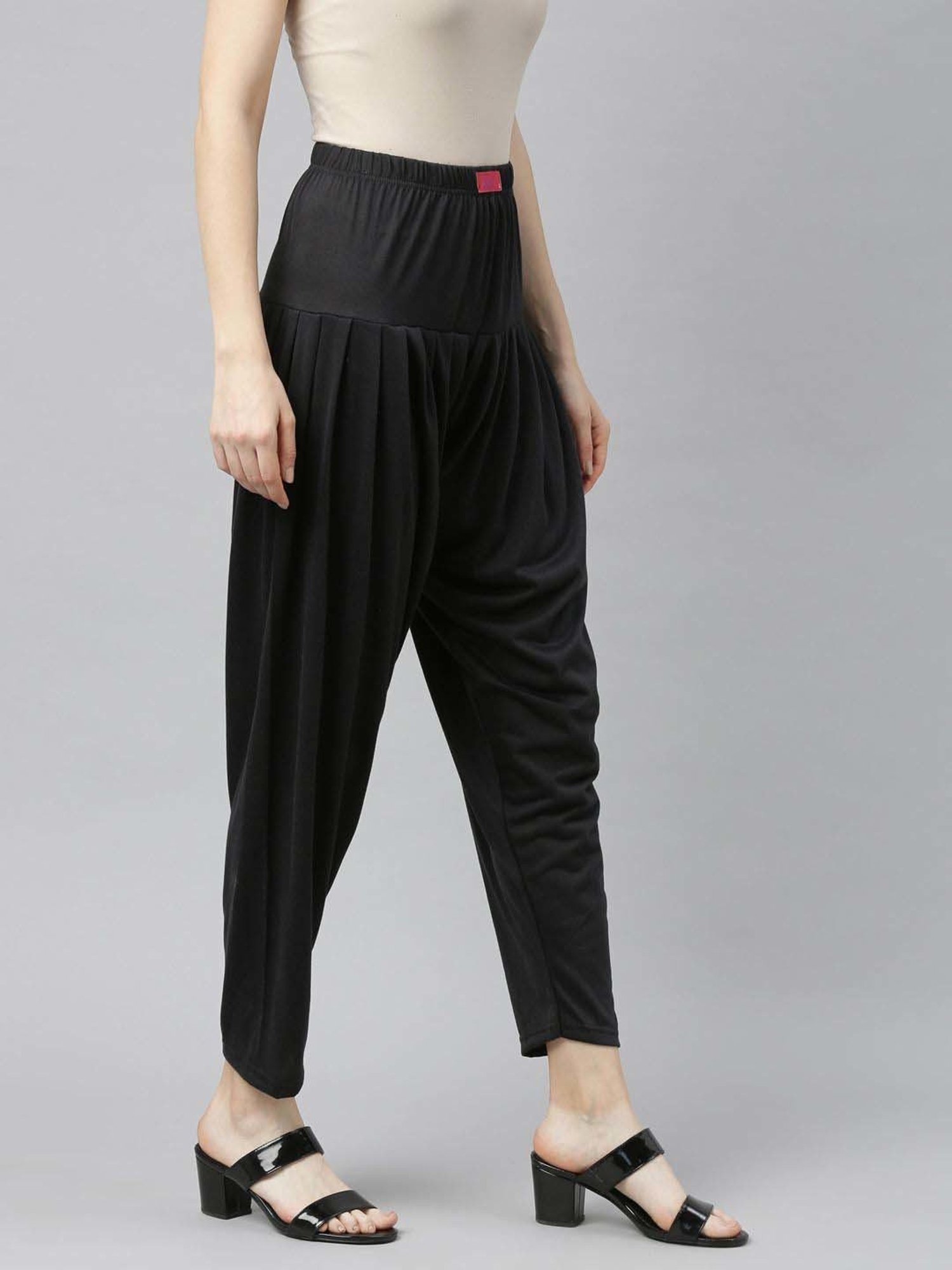 JCSS Black Patiala Pants