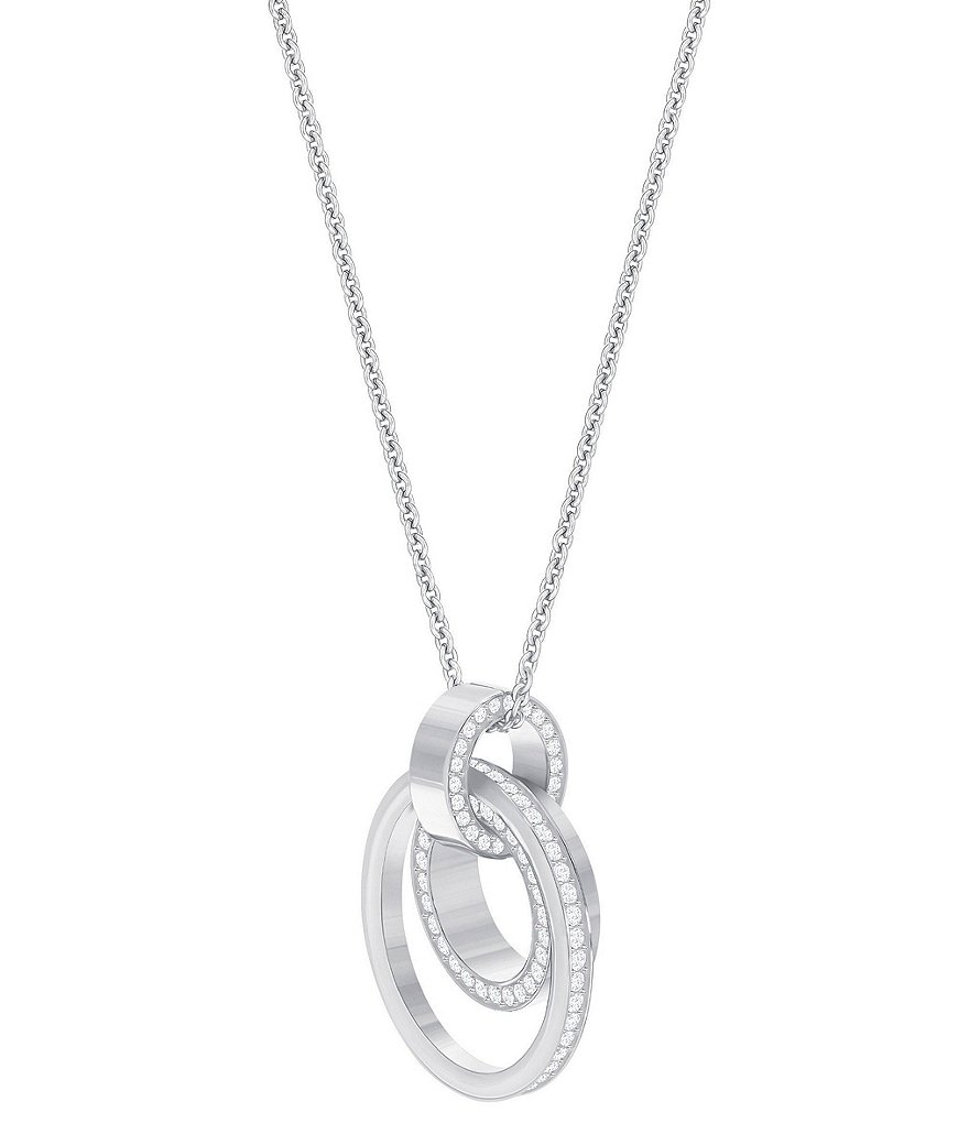 Swarovski Hollow Pendant Necklace