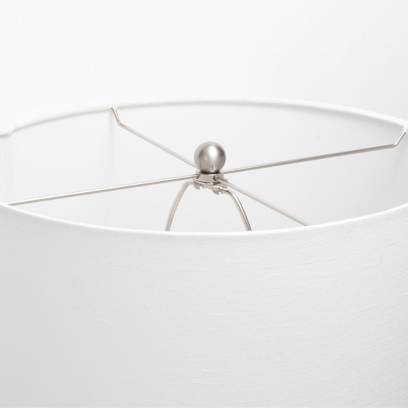 nuLOOM Torrance Ceramic 28" Table Lamp Lighting - Light Taupe 28" H x 15" W x 15"D