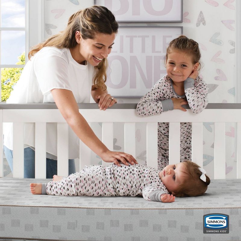 Beautyrest Silver Slumbertime Crib and Toddler Mattress