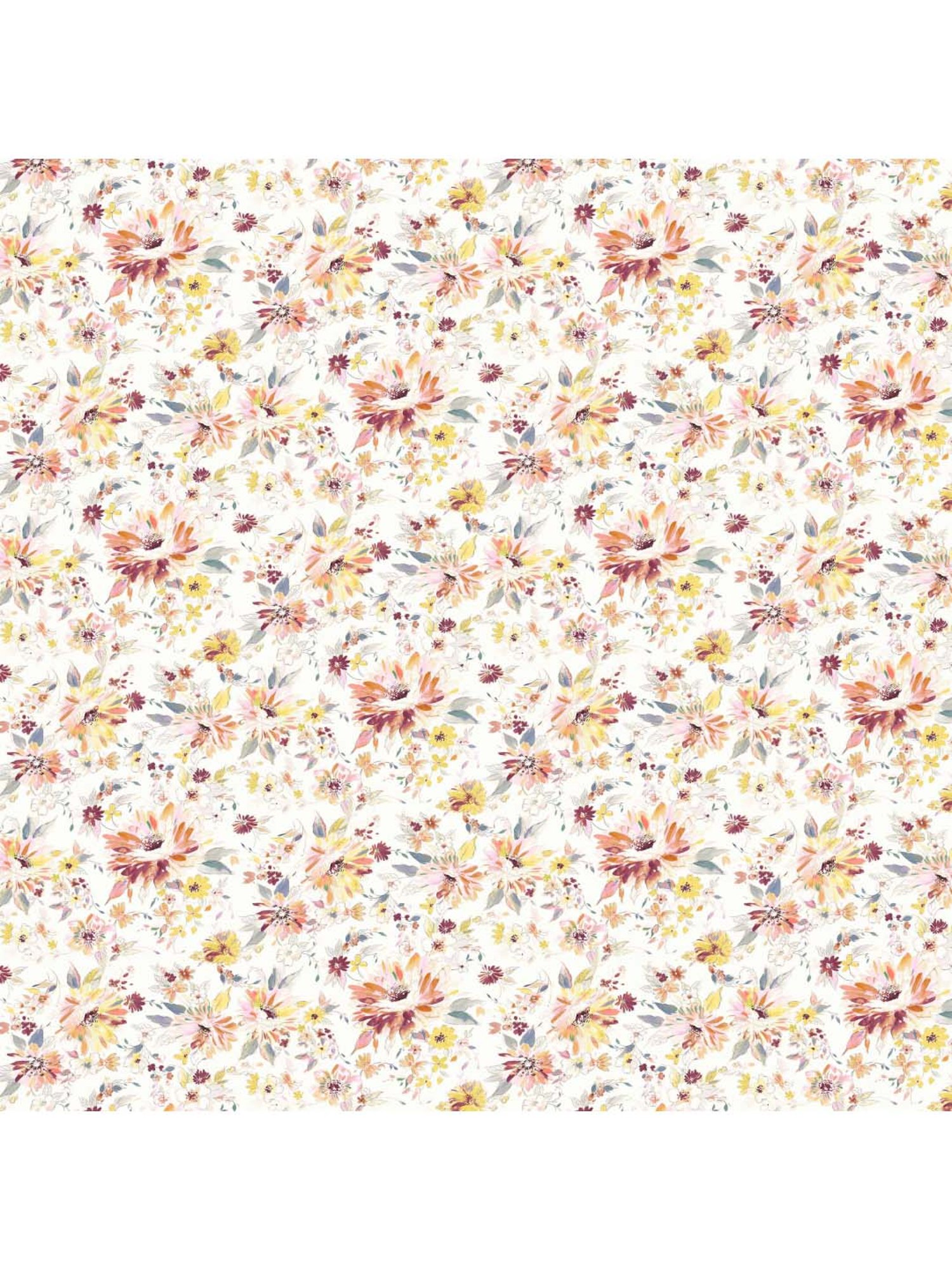 GM Orange & Yellow 100% Cotton 144 TC Queen Bedsheet Set