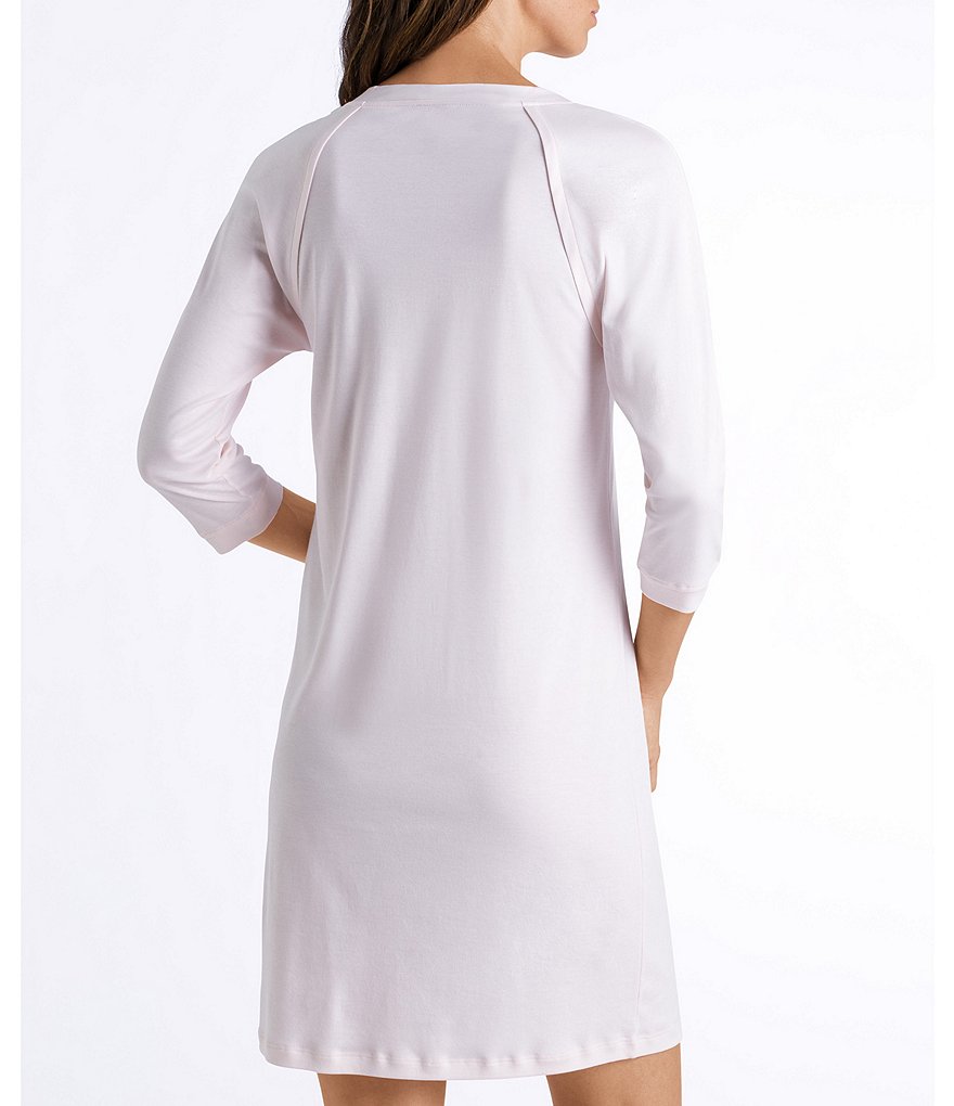 Hanro Pure Essence Solid Interlock Nightgown