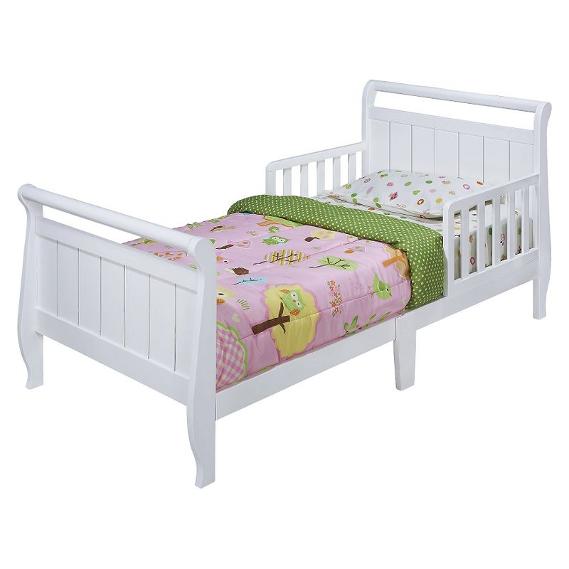 Dream On Me Hudson 3-in-1 Convertible Toddler Bed - White