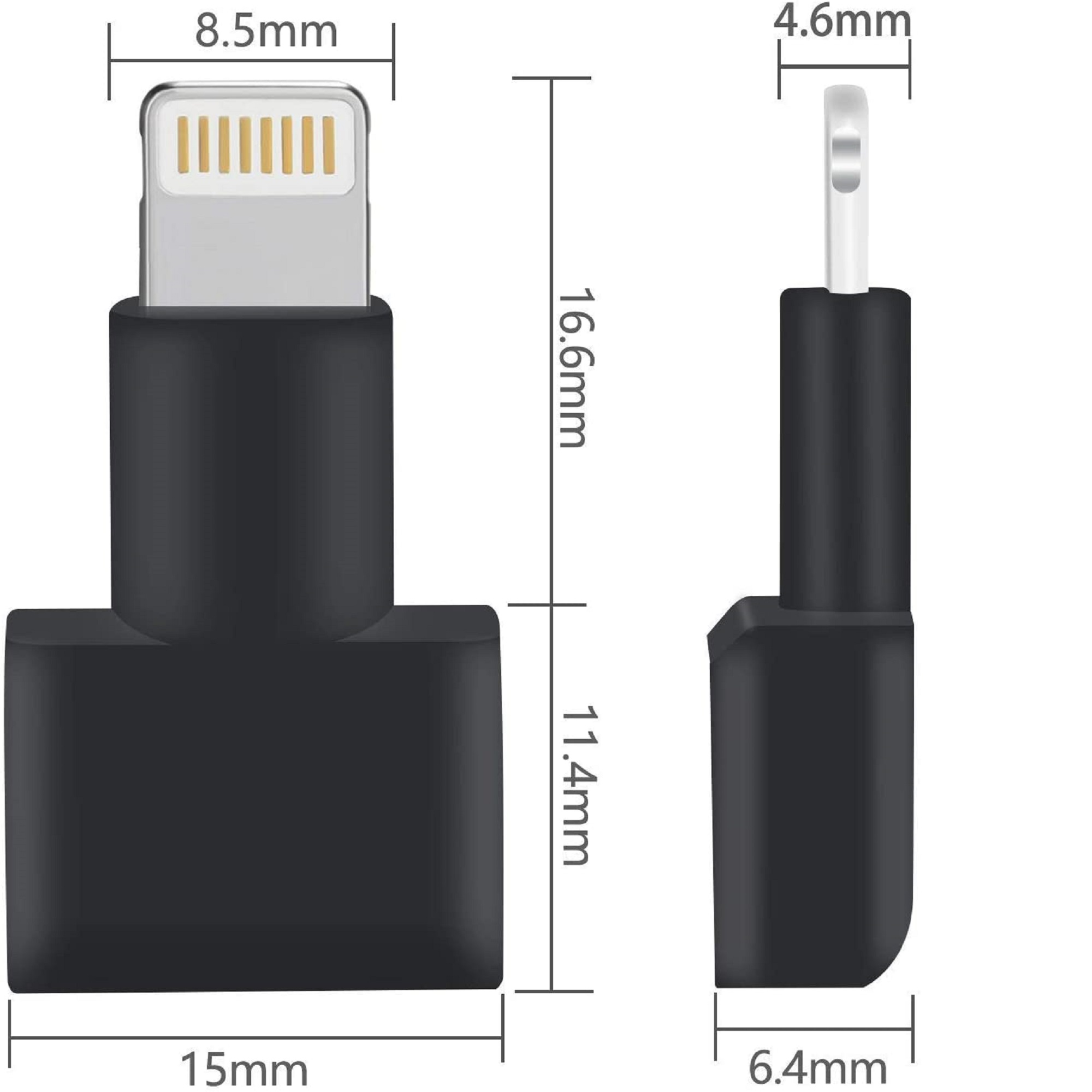 KOKKIA Lightning_Extender : Male to Female Lightning Extender Adapter, Compatible with iPhone, iPad, iPod with 8-pin Lightning Connector. Compatible i10L, i10L_aptX, i10L_Pro Splitter.