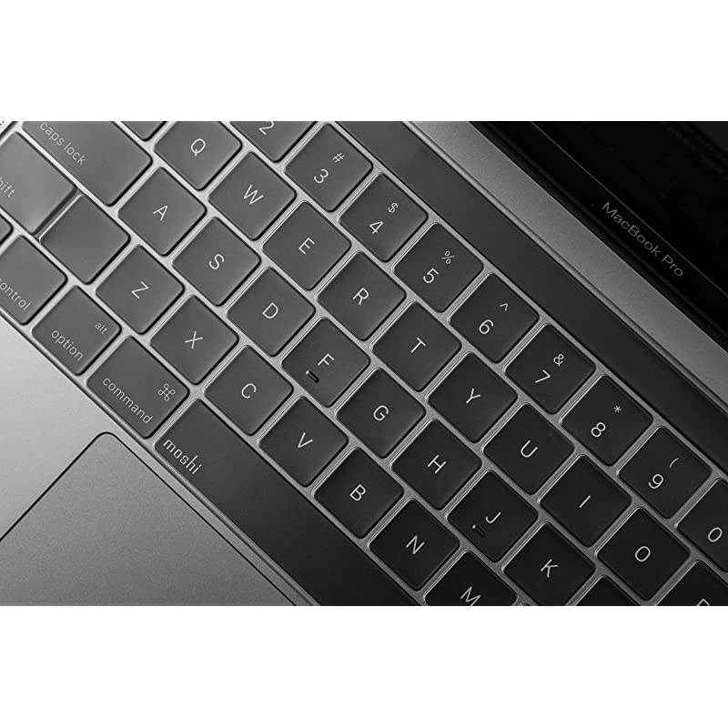 ClearGuard Keyboard Protector for MacBook Pro 15 MacBook Pro 13 20162019US Layout 01 mm Thin Washable Reusable NonToxic High Transparency for MacBook Pro 1513