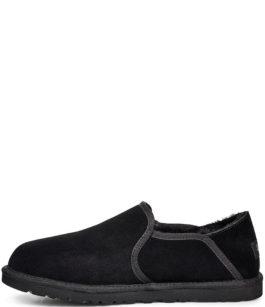 UGG&reg; Men's Scuff Logo Suede Slippers