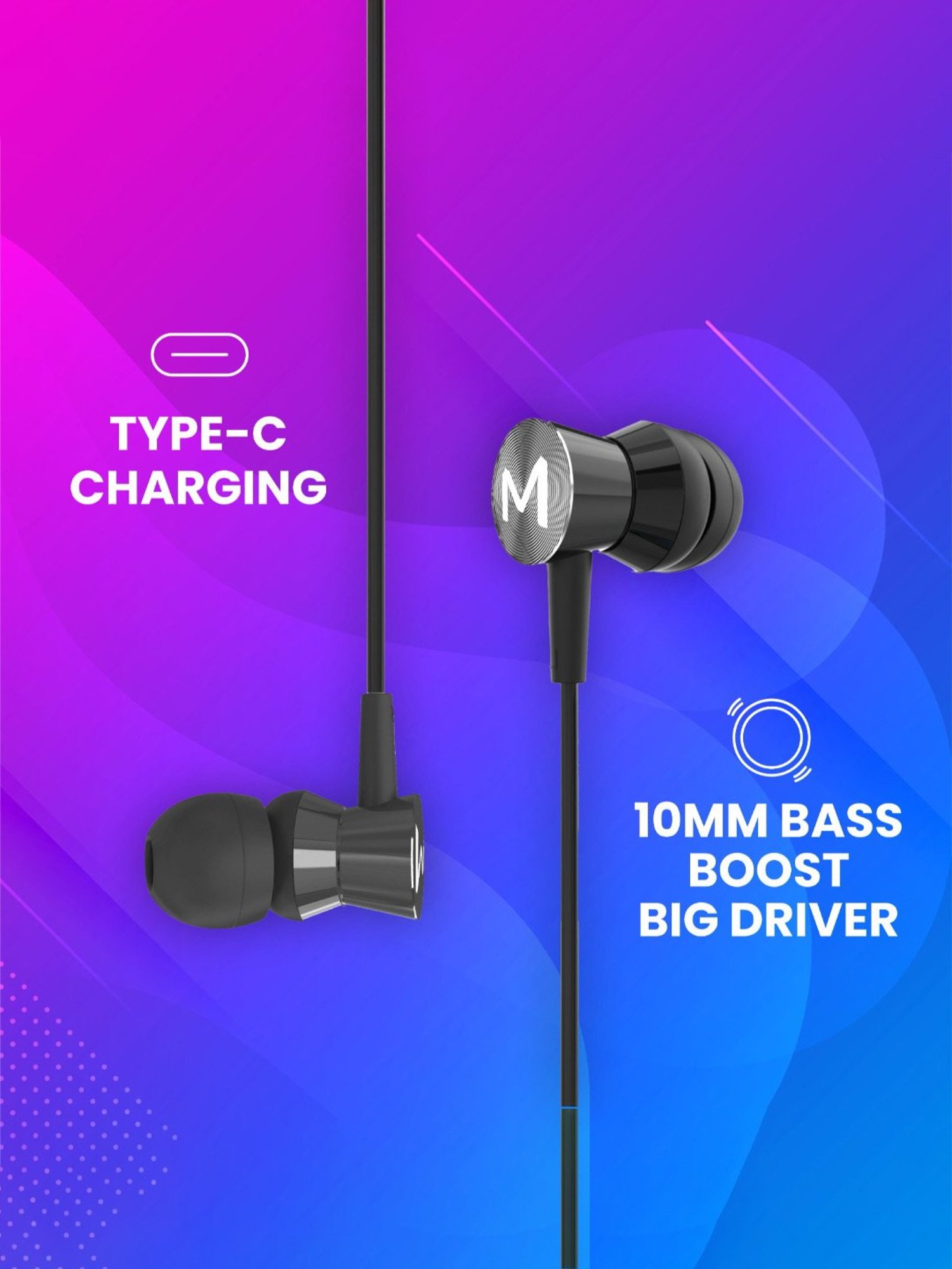 Maxx NX121 In Ear Bluetooth Neckband with Upto 25 Hours Playback & Fast Charging (Black)