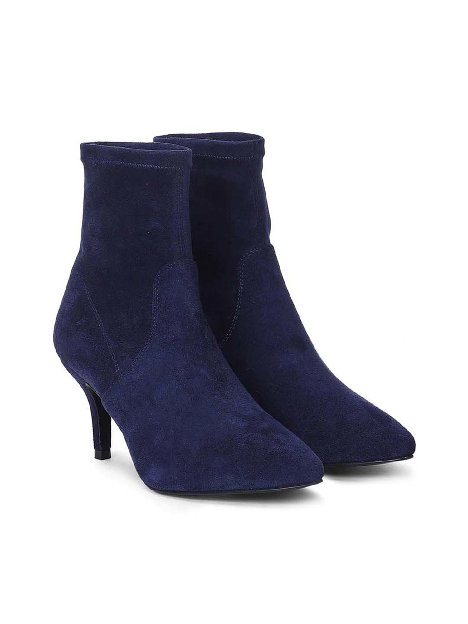 Saint G Women's Jemima Blue Stiletto Booties