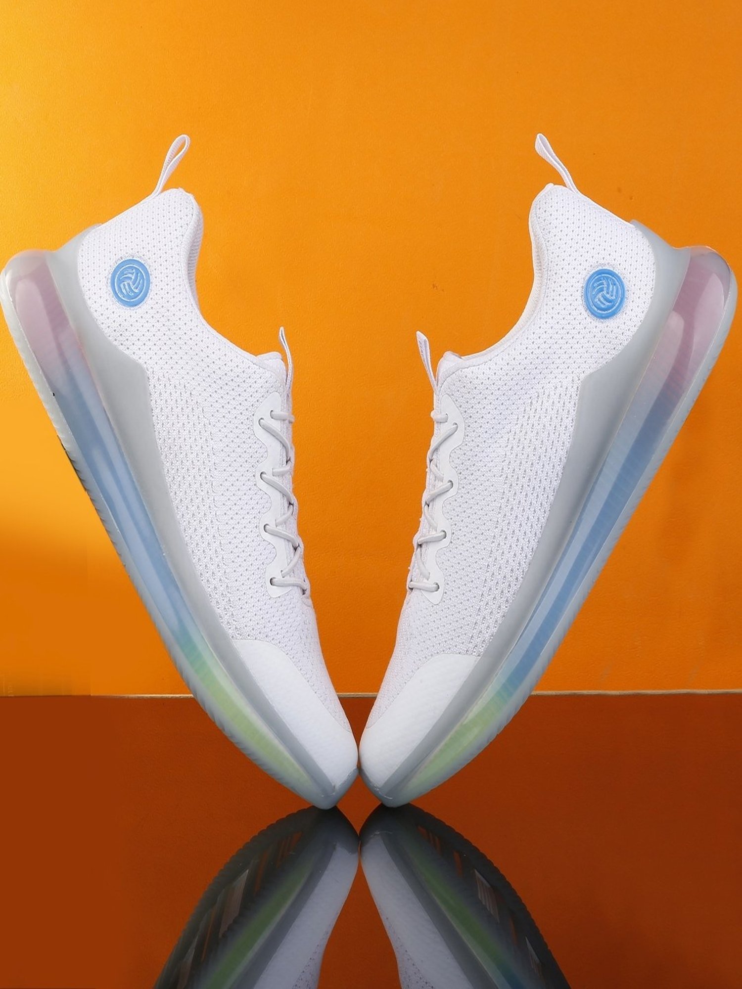 Bacca Bucci Men's BOB White Running Shoes