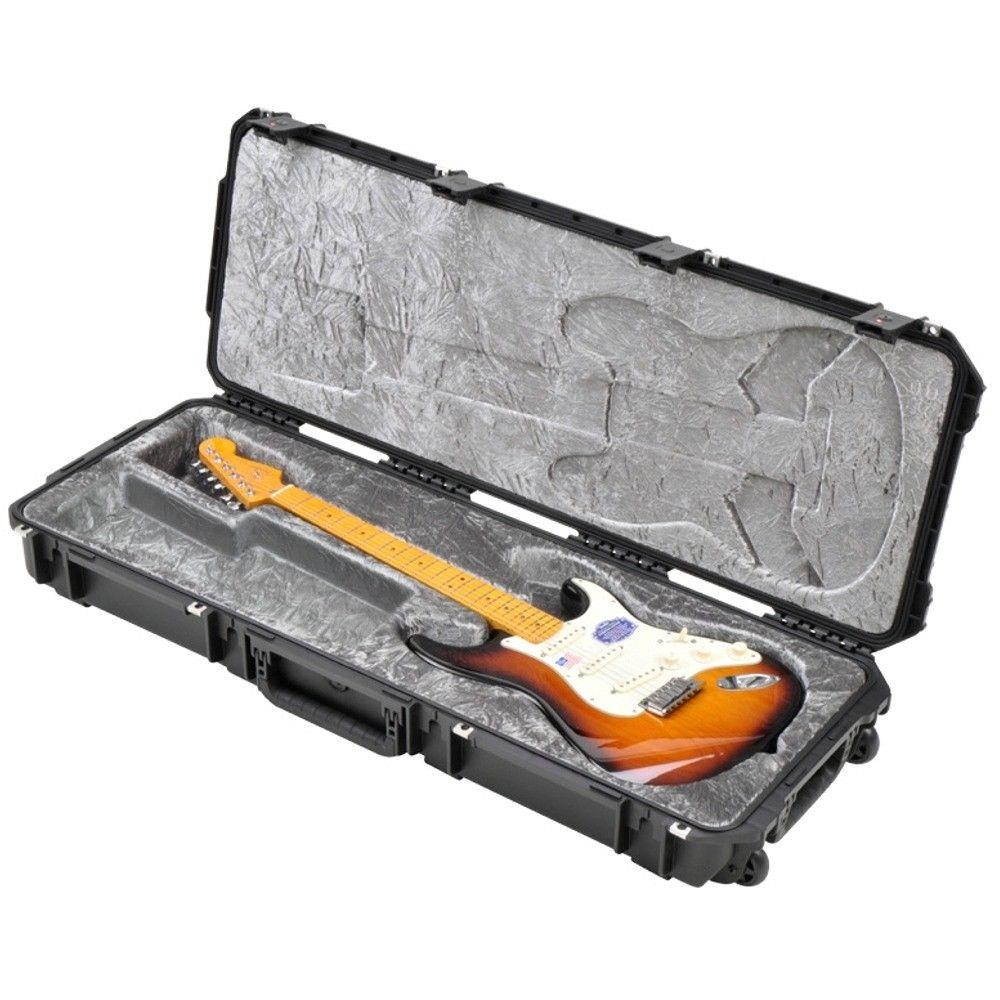 SKB iSeries Waterproof Fender Strat Tele Guitar TSA Locking Latch Flight Case