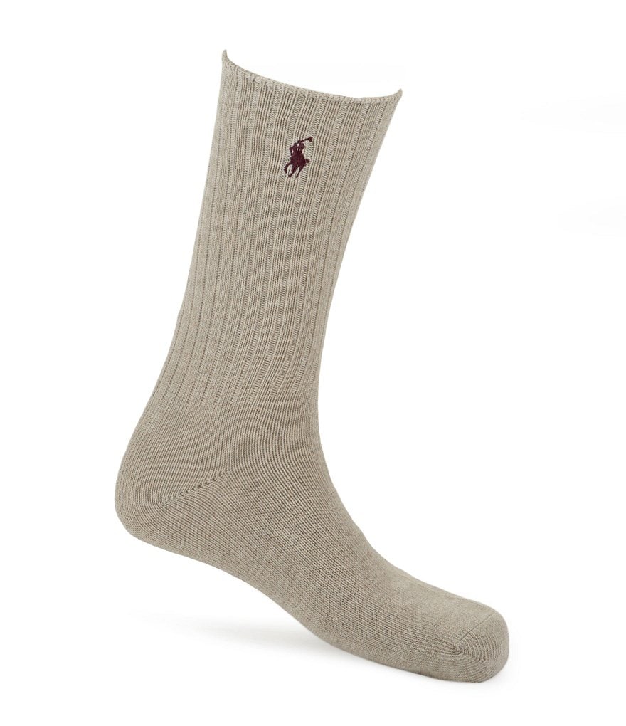 Johnston & Murphy Wool-Blend Ribbed Dress Socks