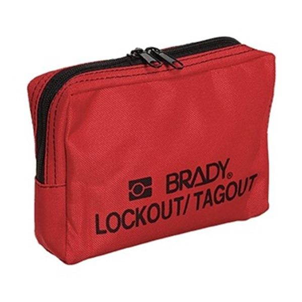BRADY 51172 Lockout Pouch,Unfilled,Nylon