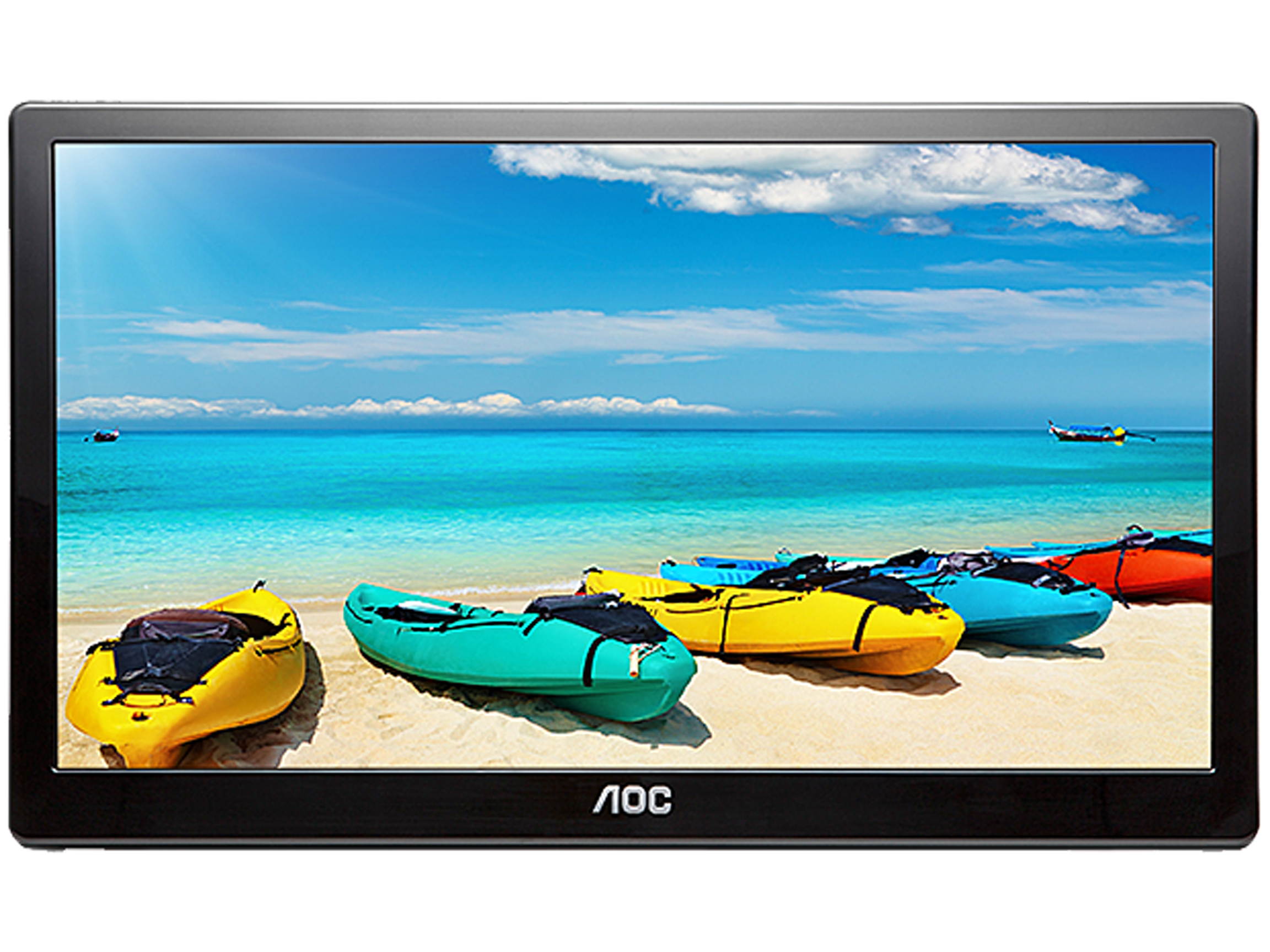 AOC I1659FWUX 16" (Actual size 15.6") Full HD 1920 x 1080 60Hz USB 3.0 USB-Powered Backlit LED IPS Portable Monitor