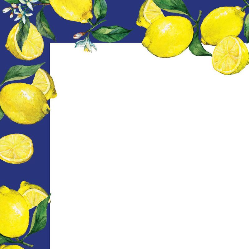80ct Lemon Drop Letterhead White