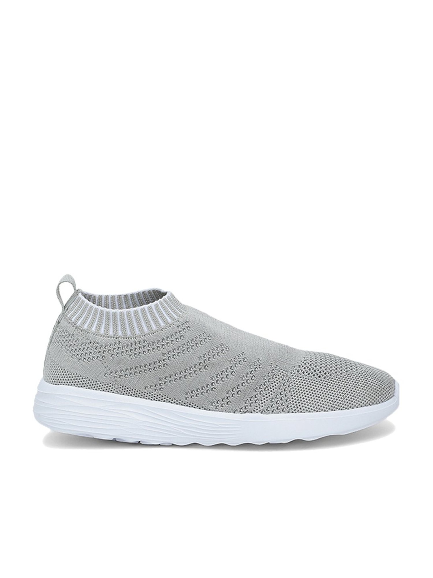 North Star by Bata Women's Bart Grey Slip-On Sneakers