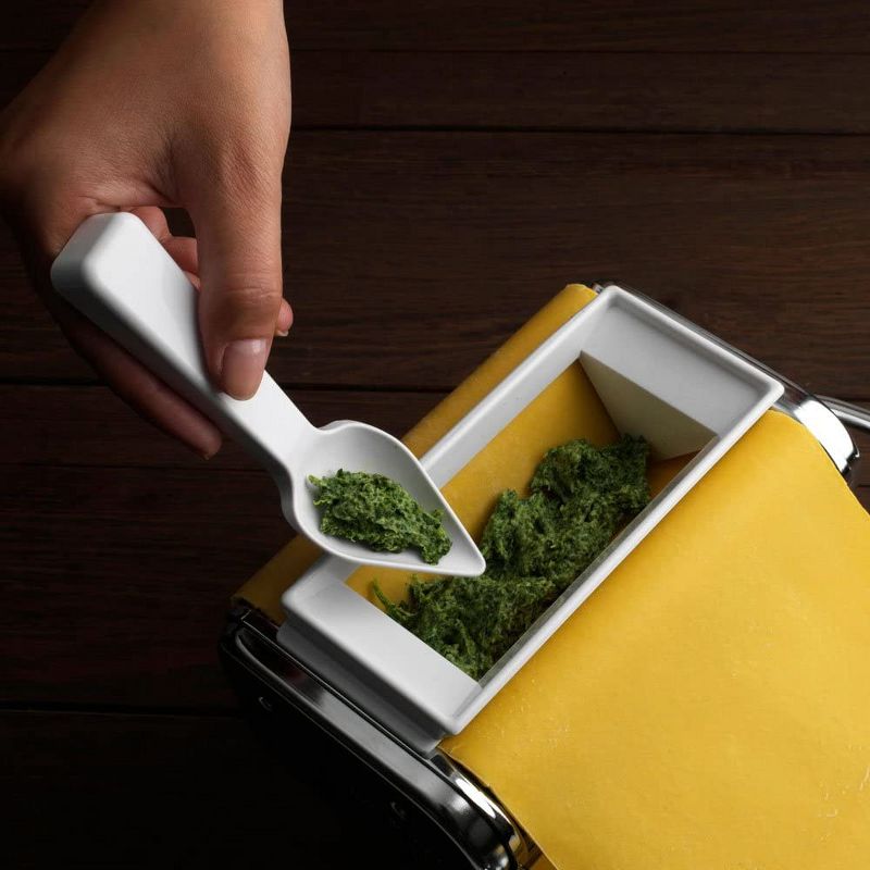 Marcato Ravioli Cutter Attachment, Made in Italy, Works with Atlas 150 Pasta Machine, 7.25 x 4.5-Inches