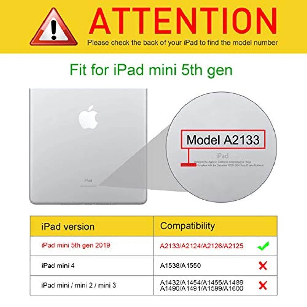 Fintie SlimShell Case for iPad Mini 5th Gen 2019 - Lightweight Smart Stand Protective Cover with Auto Sleep/Wake for 2019 New iPad Mini 5 7.9", Galaxy