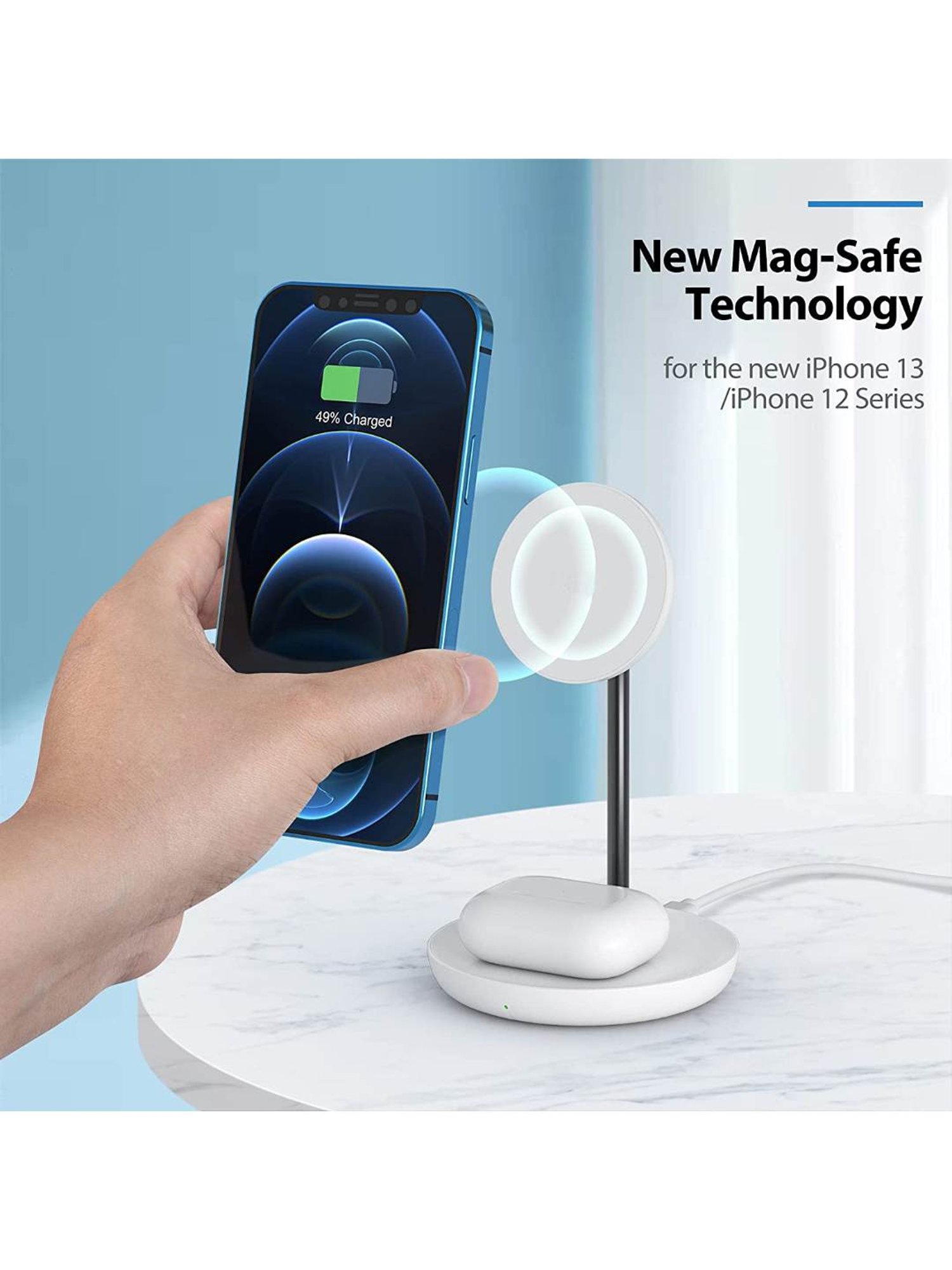 Stuffcool Nuevo PD20W Smallest Wall Charger for Latest iPhone 15,14,13,12 (Yellow)