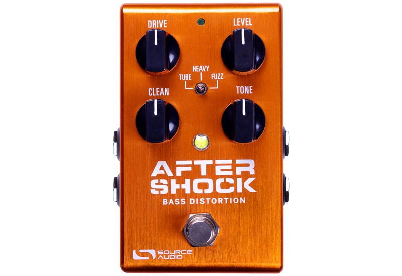 New Source Audio One Series SA246 Aftershock Bass Distortion Effects Pedal