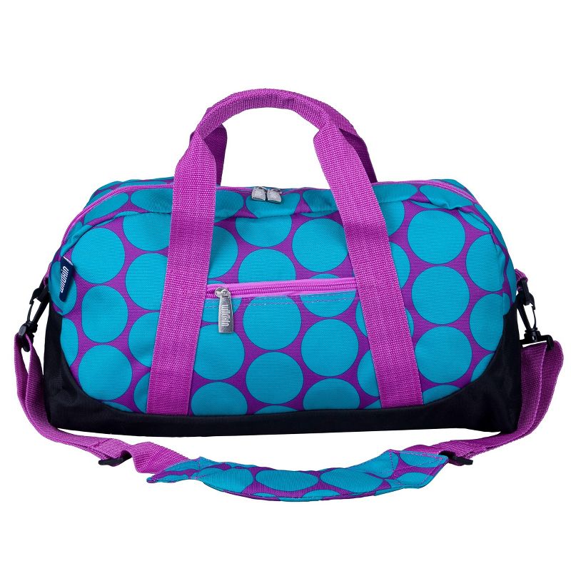 Big Dot Aqua Overnighter Duffel Bag