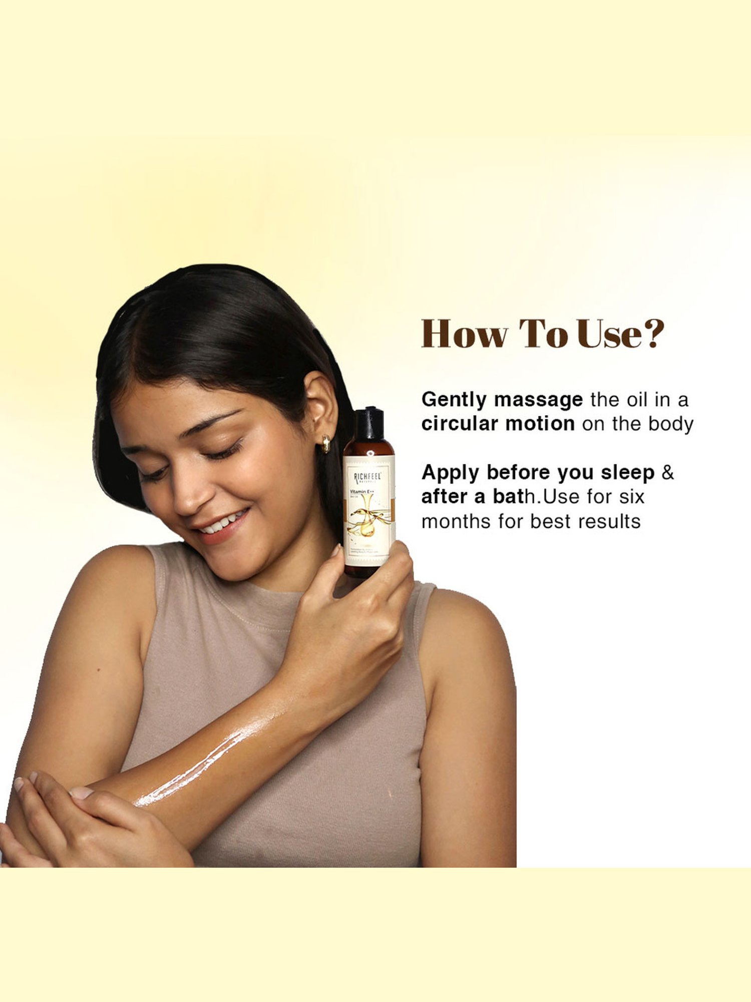 Richfeel Vitamin E ++ Skin Oil - 500 ml