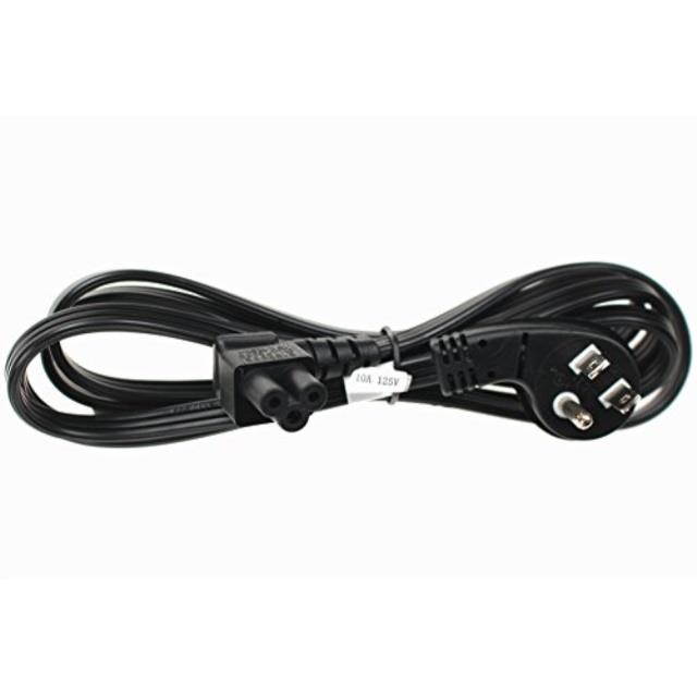 sf cable 6ft ultra low profile angle nema 515p to c5 right angle power cord 3slot 18/3 awg spt2